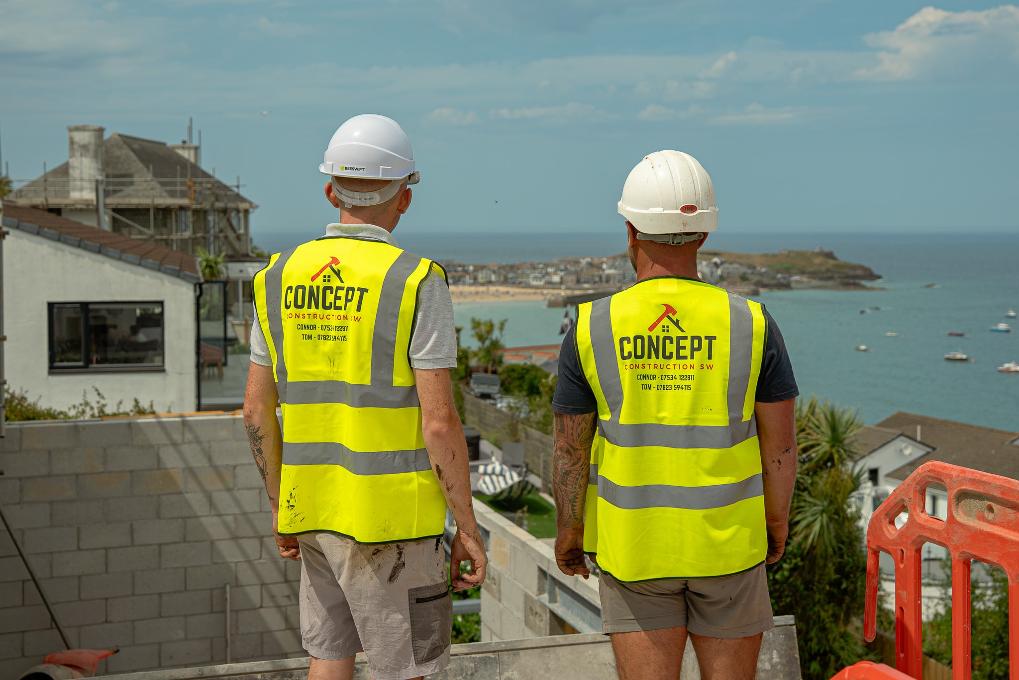 Concept Plant Hire team on site